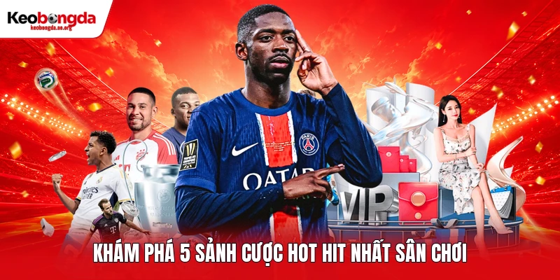 Khám phá 5 sảnh cược hot hit nhất sân chơi