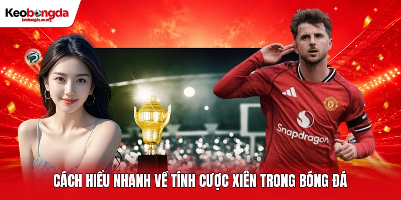 Cách hiểu nhanh về tính cược xiên trong bóng đá