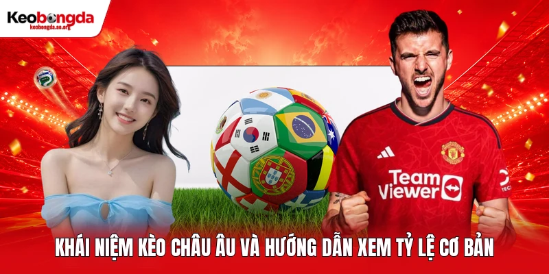 Khái niệm kèo châu Âu và hướng dẫn xem tỷ lệ cơ bản