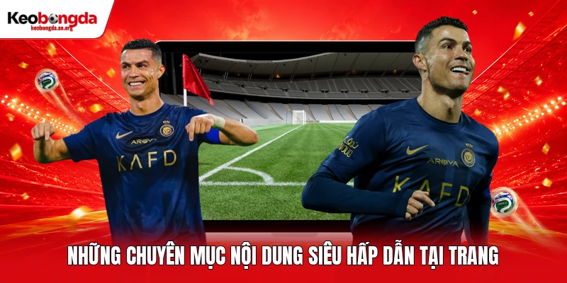 Những chuyên mục nội dung siêu hấp dẫn tại trang